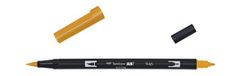 Tombow ABT-946 viltstift Dual Brush Pen met twee punten, goud oker