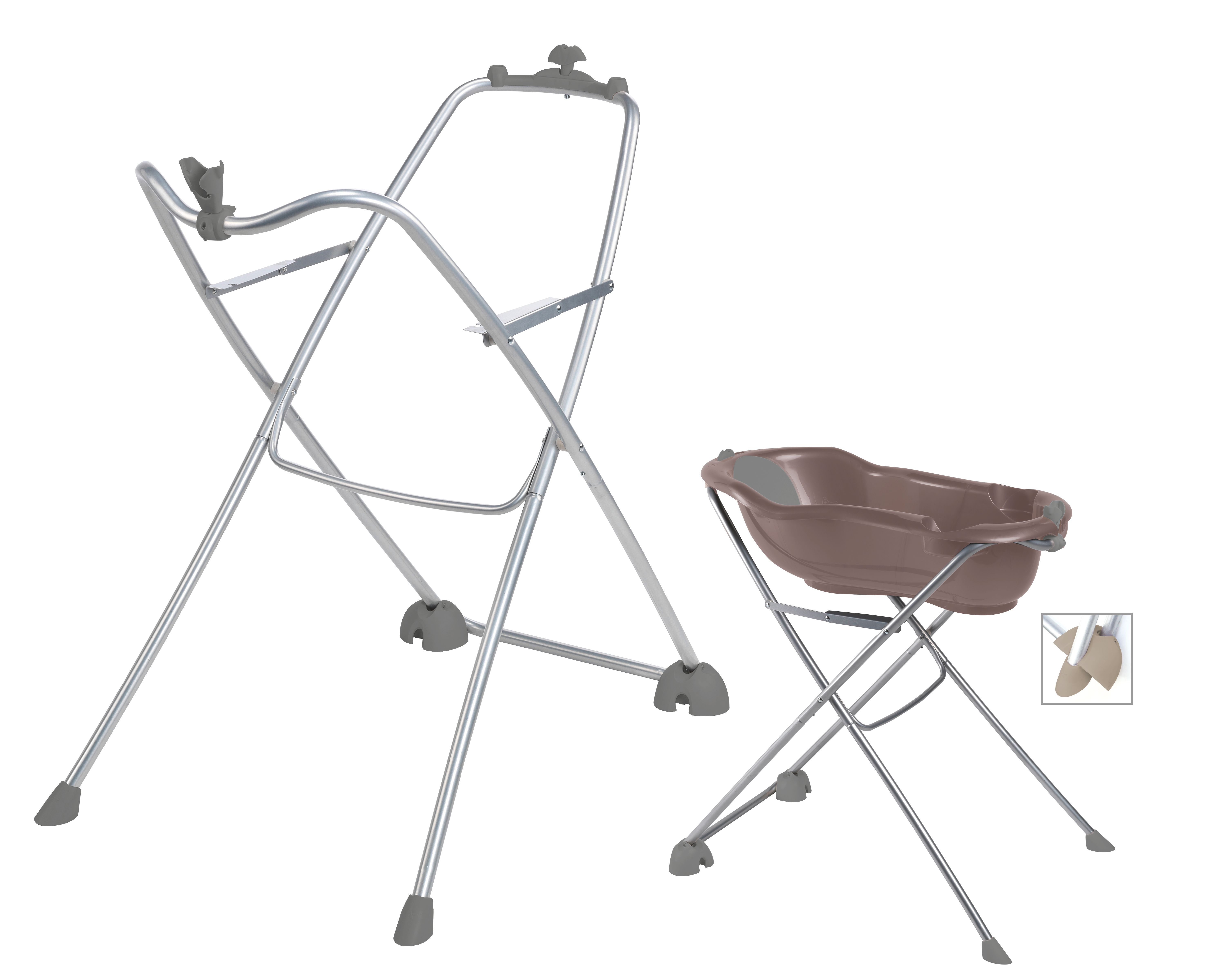 Tigex 80800742 - Badstandaard - Aluminium - Metallic