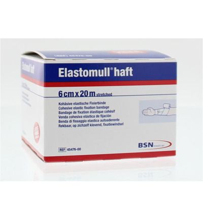 Elastomull Haft 20 m x 6 cm 45476 beigewit 1 ST