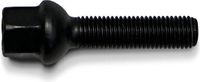H&R Wielbout bolkonisch R12 M12x1.50 - Lengte 45mm - Zwart