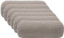 vidaXL Taie d'oreiller Gris clair Coton satiné 15 x 40 cm
