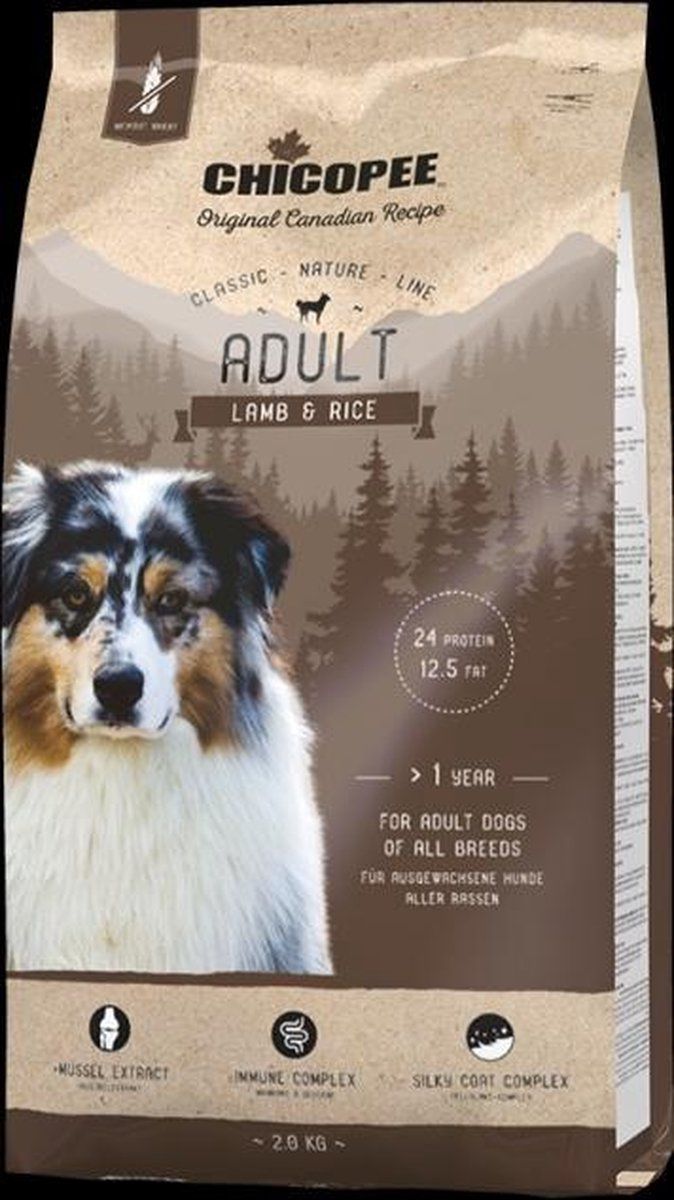 Chicopee CNL Adult Lamb & Rice - 2 kg