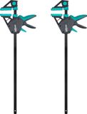 wolfcraft 2 Lijmklemmen PRO ERGO - 450 mm Lijmklem
