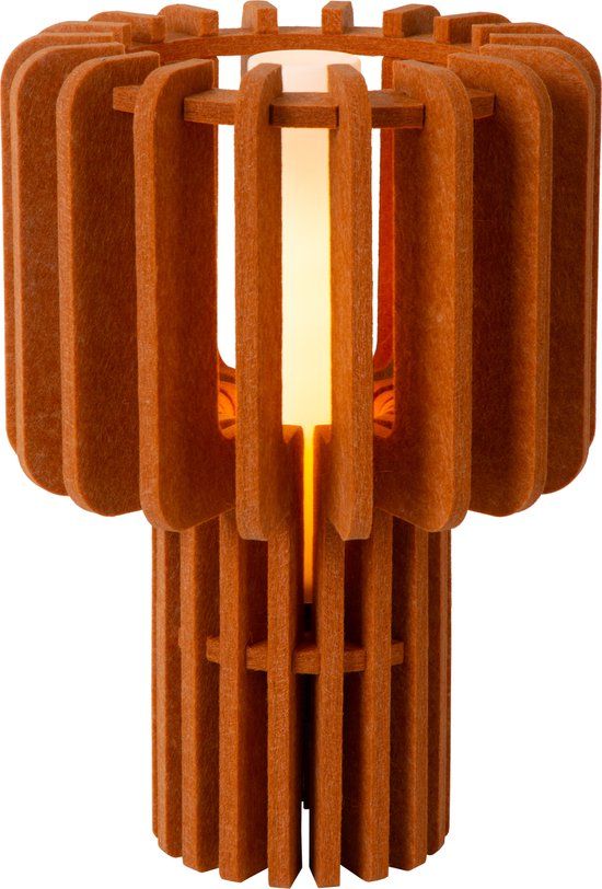 Lucide ROLLO - Tafellamp - 1xE27 - Terracotta