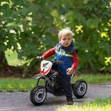 Honda Moto Cross Électrique Enfant Licence Honda Crf450rl 3 Roues Batterie 6v Grise 18-36 Mois