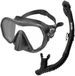 Seac Sub Ajna Snorkelset Zwart