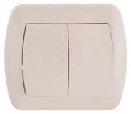 Simon Prise AW5/12, plastique, IP20, 250 V, 10 A, 90 mm, 37,5 mm