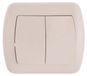 Simon Prise AW5/12, plastique, IP20, 250 V, 10 A, 90 mm, 37,5 mm
