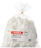 GIMA Mediberg Sferondo ronde pads met elastiek zonder RX, hydrofiel gaas puur katoen, niet-steriel, 20 draden/cm², Ø 30 mm, 100 stuks
