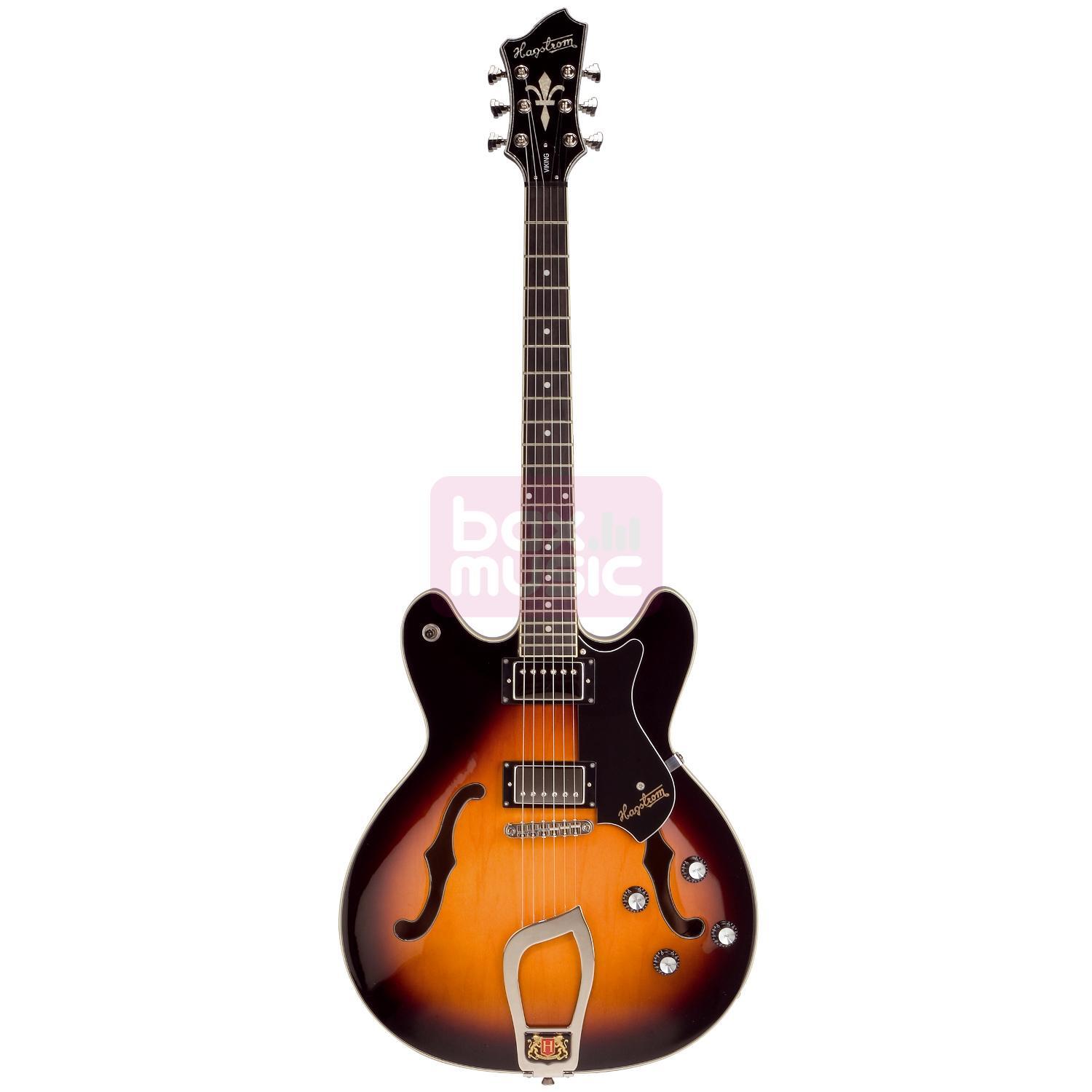 Hagstrom Viking Tobacco Sunburst elektrische gitaar