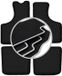 Wielganizator CARLUX-SILVER automatten voor: Skoda 100S / 100L sedan (1969-1977)