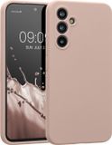 kwmobile telefoonhoesje geschikt voor Samsung Galaxy A54 5G - TPU backcover met siliconen coating - Smartphone case in mat oudroze
