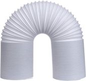 PVC tuyau d'évacuation - Ø 130/150 mm - adapté pour climatisation et sèche-linge - 2 m