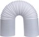 PVC tuyau d'évacuation - Ø 130/150 mm - adapté pour climatisation et sèche-linge - 2 m
