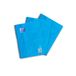 Oxford Touch Collegeblok A4 geruit, met dubbele rand, 80 vellen, blauw, 3 stuks