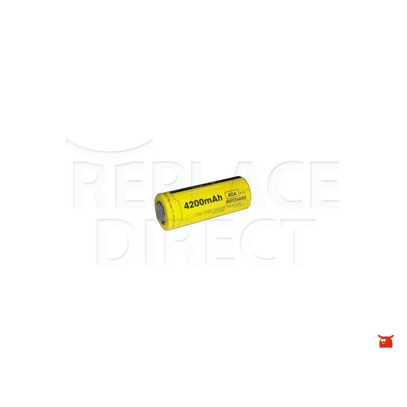 NITECORE Li-ion battery 4200mah box 1 IMR26650A