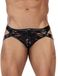 CUT4MEN L4CE by C4M Hybrid Jockstrap Zwart