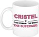 Bellatio Decorations Cristel Woman Myth Supergirl mok - 300 ml - Oudroze