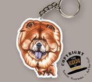 Heads The Heads International Sleutelhanger Hond Chow Chow