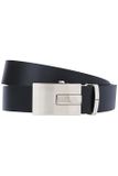 Gardeur Riem donkerblauw / zilvergrijs
