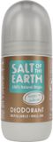 Salt Of the Earth Ginger & Jasmine Natural Refillable Roll-On Deodorant 75ML