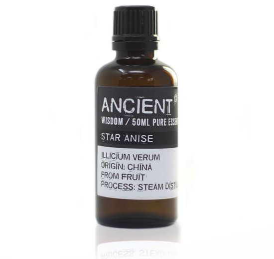 Ancient Wisdom Anijs China Star (Steranijs) 50ml Essentiële Olie