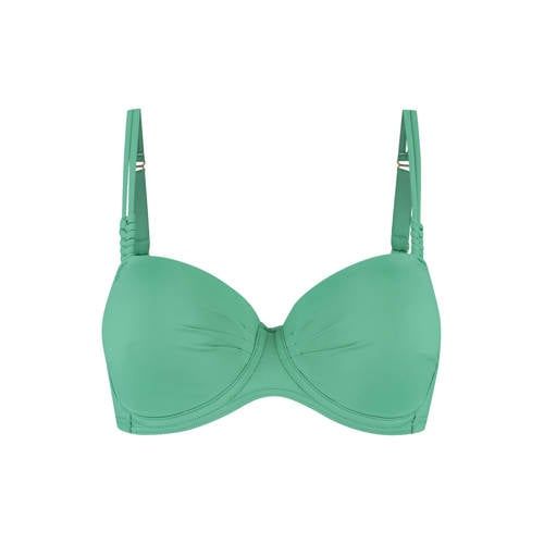 Cyell Green Oasis voorgevormde beugel bikinitop groen