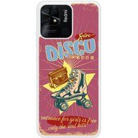 Xiaomi Versterkt hard hoesje - Compatibel met Xiaomi Redmi 10C - ontwerp retro disco