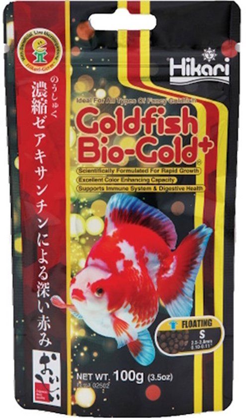 Hikari Goldfish Bio-Gold Drijvend S 100 Gram