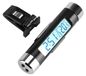 Thermomètre LCD pour camion et voiture, horloge numérique avec rétroéclairage, moniteur automobile, couleur blanche avec rétroéclairage