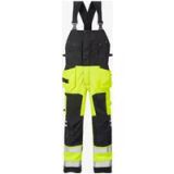 Fristads Hi Vis Amerikaanse Overall Klasse 2 1014 Plu - Hi-Vis geel/zwart - C154