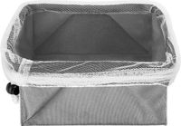 Metaltex Opbergmand Opvouwbaar 23 X 23 Cm Polyester Grijs/wit