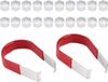 Bol Green Glow - Set van 20 stuks Moerafdekkingen 19 mm voor Wielmoerbouten - Zeskantbeschermkappen - Chroom Finish