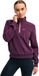 Roxy Waves Of Warmth Sweatshirt Met Halve Rits Paars L Vrouw
