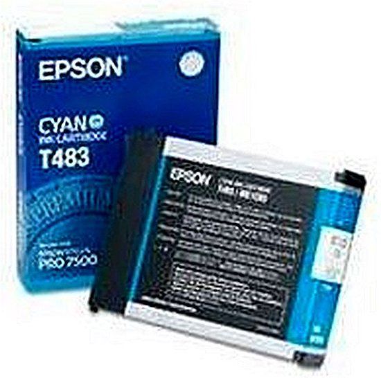 Epson T483011 - Inkcartridge / Cyaan