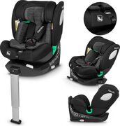 Lionelo Kinderzitje Braam i-Size Black Carbon