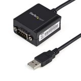 StarTech.com Startech ICUSB231F - USB naar RS232 Seriële Adapter Kabel - 1.83 m - Zwart