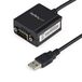 StarTech.com Startech ICUSB231F - USB naar RS232 Seriële Adapter Kabel - 1.83 m - Zwart