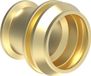 KIRCHHOFF MS Reduceerset, blanco, 15 mm x 12 mm, knelfitting voor koperen buis (2x)