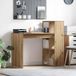 Prolenta Maison Exclusive - Bureau, houtvezel, artisan eik, 108 x 55 x 103,5 cm