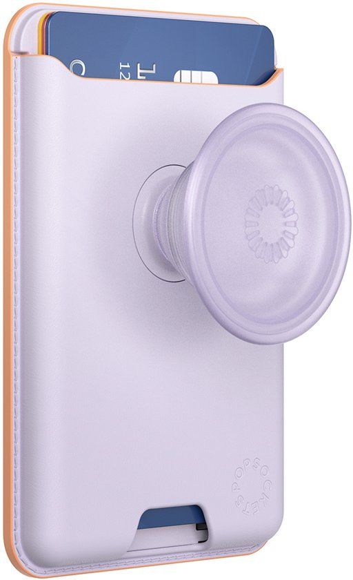 PopSockets PopWallet Softgoods Series MagSafe Kaarthouder - Lavendel
