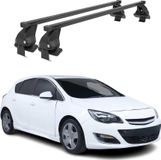 Menabo dwarsbalken voor Opel Astra J (2010-2016), noir