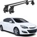 Menabo dwarsbalken voor Opel Astra J (2010-2016), noir