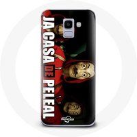 La casa de papel Etui voor Samsung Galaxy J6 2018 Het masker van dali Maniacase