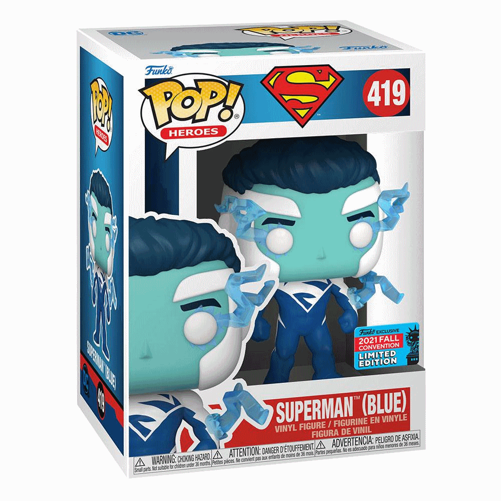 Funko Pop! - Superman Blue #419