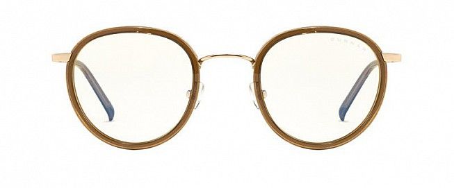 Gunnar Optiks Atherton Computerbrille - Helder Glas, goud - ATH-02709