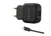Qoltec 50188 chargeur pour appareil mobile, Noir