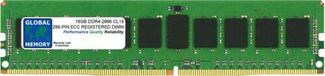 GLOBAL MEMORY 16 Go DDR4 2666 MHz PC4-21300 ECC RDIMM Mémoire Vive pour Mac Pro (2019)