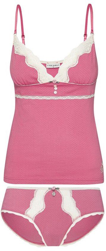 Vive Maria Pink Princess Set Dames Ondergoed - roze - L