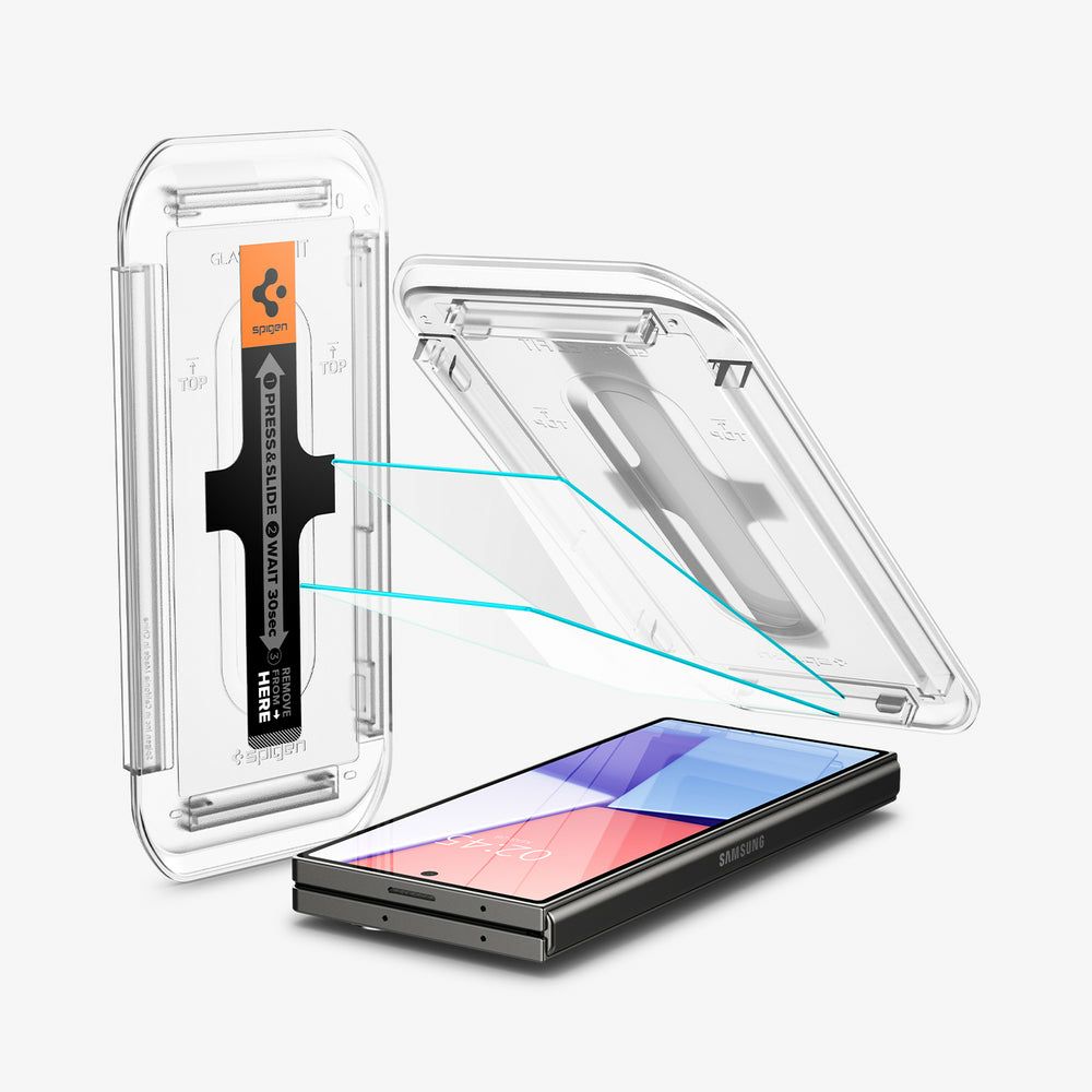 Spigen GLAS.tR EZ Fit Screen Protector for Samsung Galaxy Z Fold 6 - 9H Tempered Glass - 2 Pack